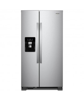 Whirlpool WRS321SDHZ 21 Cu. ft. Stainless Side-by-Side Refrigerator 