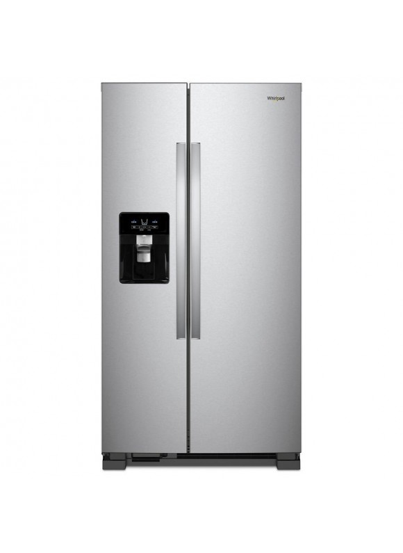 Whirlpool WRS321SDHZ 21 Cu. ft. Stainless Side-by-Side Refrigerator