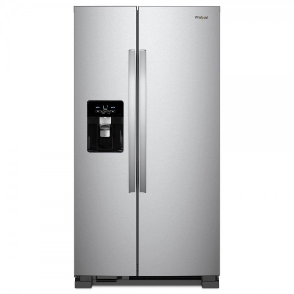 Whirlpool WRS321SDHZ 21 Cu. ft. Stainless Side-by-Side Refrigerator 