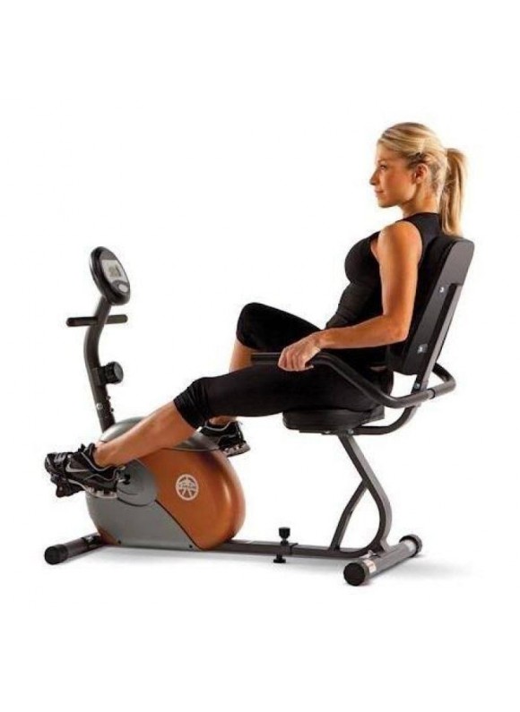Marcy ME-709 Recumbent Exercise Bike with Magnetic Resistance