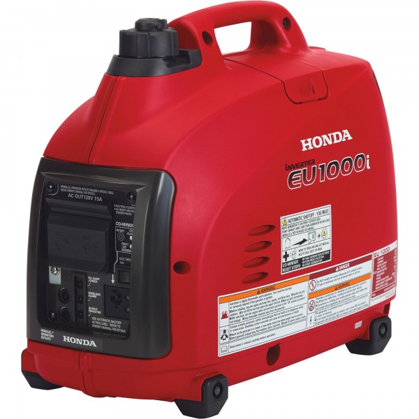 Honda 663510 EU1000i 1000 Watt Portable Inverter Generator with CO-MINDER 