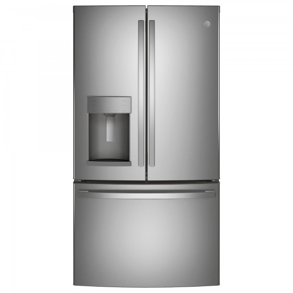 GE Energy Star 27.7 Cu. ft. French-Door Refrigerator Stainless Steel 