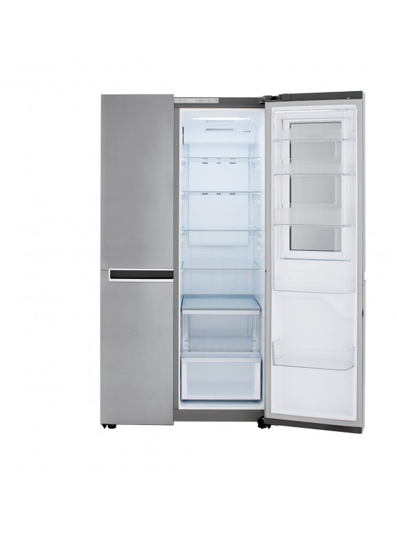 LG 27 Cu. ft. Side-by-Side Instaview Door-in-door Refrigerator LRSES2706V