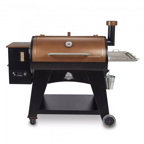 Austin XL 1000 Sq in Pellet Grill with Flame Broiler and Cooking Probe 