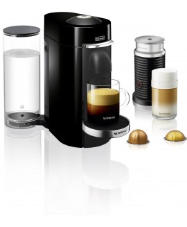 De'Longhi Nespresso VertuoPlus Coffee and Espresso Maker with Aeroccino, Black 