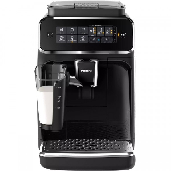 Philips 3200 Series Fully Automatic Espresso Machine LatteGo Black 