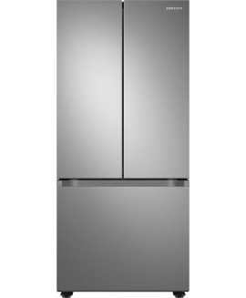 Samsung RF22A4121SR 22 Cu. ft. Smart 3-Door French Door Refrigerator in Stainless Steel 