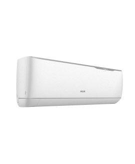 Aux 12,000 BTU Ductless Mini Split Air Conditioner with Heat Pump and 12' Line in White 
