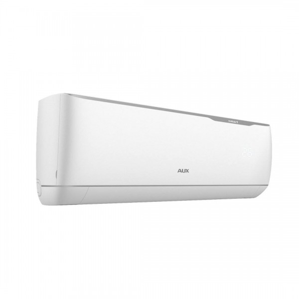 Aux 12,000 BTU Ductless Mini Split Air Conditioner with Heat Pump and 12' Line in White 