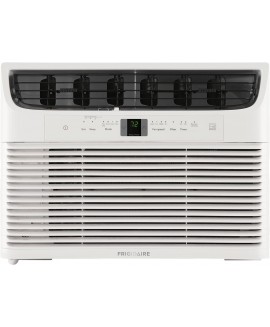 Frigidaire FFRE153WAE Window-Mounted Room Air Conditioner, 15,100 BTU with Energy Star Certified, Multi-Speed Fan, Sleep Mode, Programmable Timer 