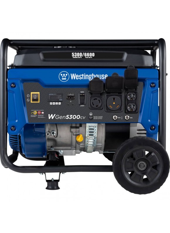 Westinghouse Portable Generator with Co Sensor Rubber | WGen5300cv
