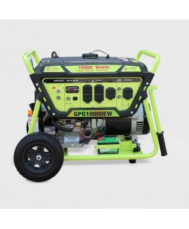 Green-Power America GPG10000EW 10000W Pro Electric Start Portable Generator 