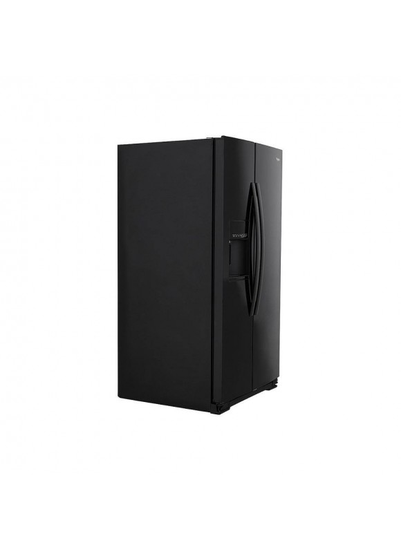 Whirlpool 36 inch 28 Cu. ft. Side-by-Side Refrigerator Black WRS588FIHB