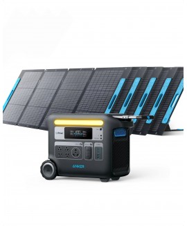Anker Solar Generator 767 | Powerhouse 2048Wh with 5×200W Solar Panels 