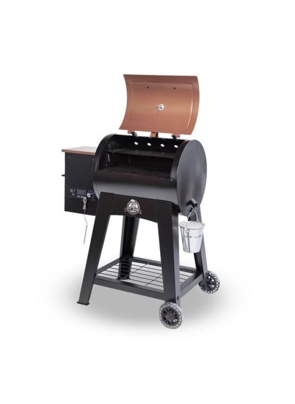 Lexington 540 Sq. in. Wood Pellet Grill w/ Flame Broiler and Meat Probe