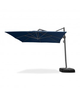 RST Brands Portofino Sling Aluminum Outdoor Commercial Umbrella in Laguna Blue 