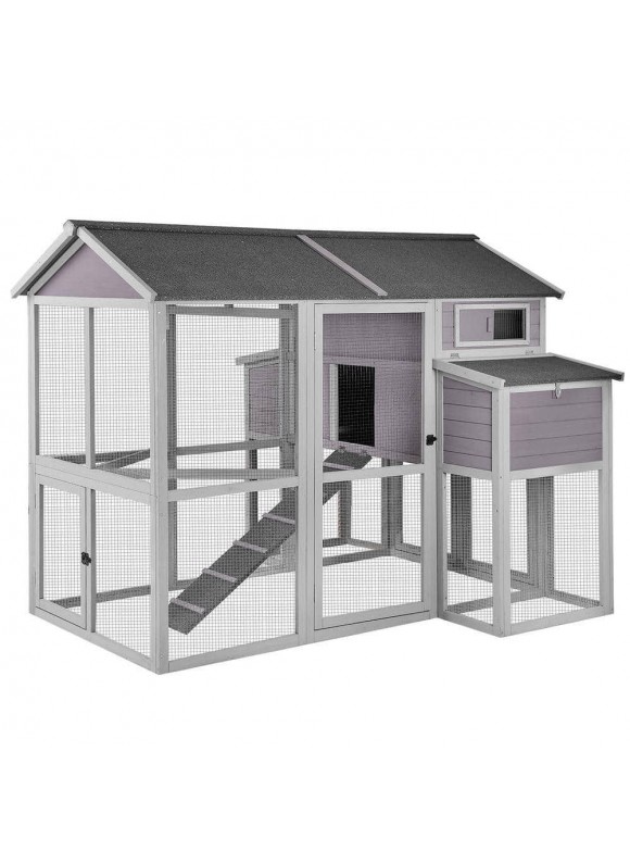 Aivituvin Large Chicken House for 6-8 Chickens, AIR48
