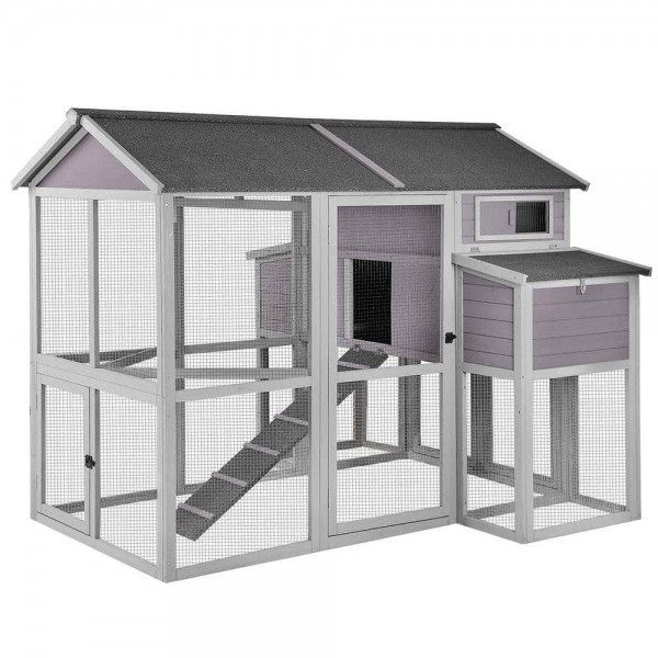 Aivituvin Large Chicken House for 6-8 Chickens, AIR48 