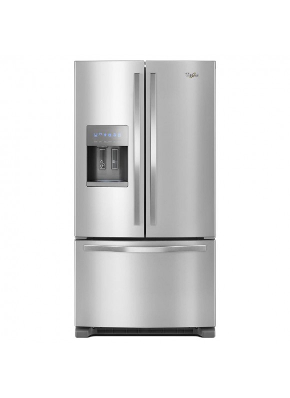 Whirlpool WRF555SDFZ 36-Inch Wide French Door Refrigerator - 25 Cu. ft. Stainless Steel