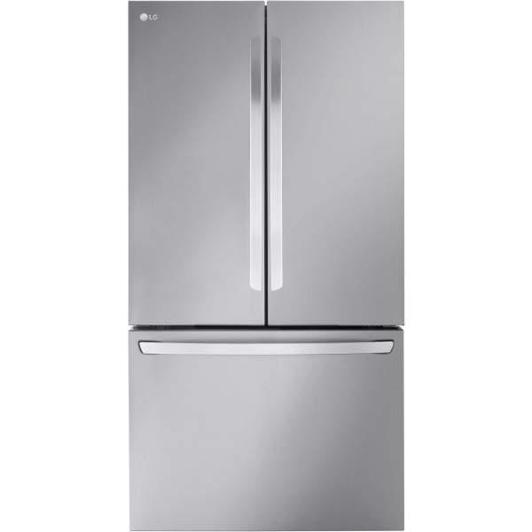 LG 27 cu ft French Door Refrigerator - Counter Depth Stainless Steel 